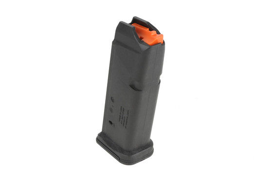 Magpul PMAG 15 GL9 9mm Glock Magazine features a high visibility orange follower